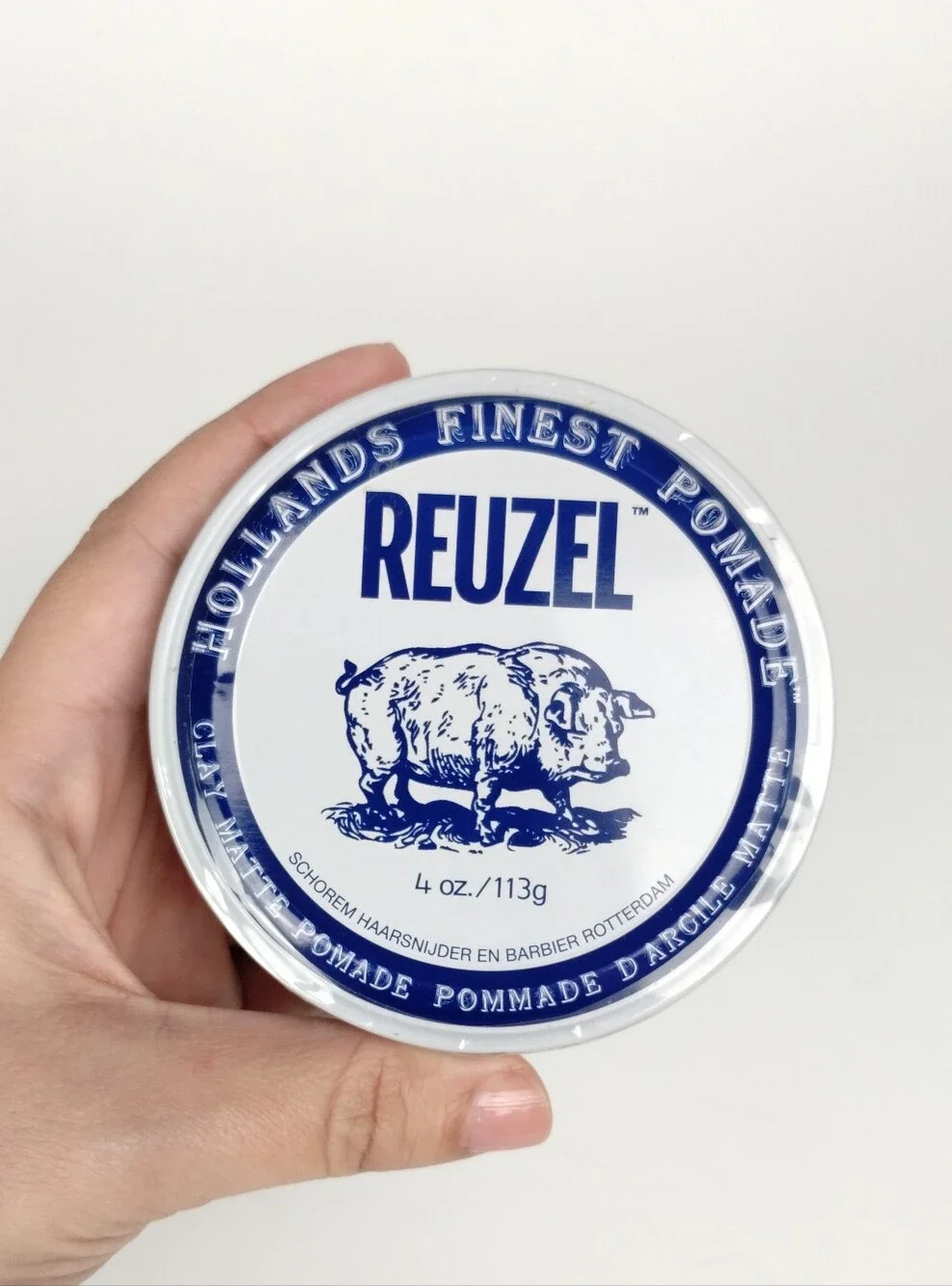 Reuzel Clay Matte Hair Pomade 4 oz Tin Strong Hold Matte‎